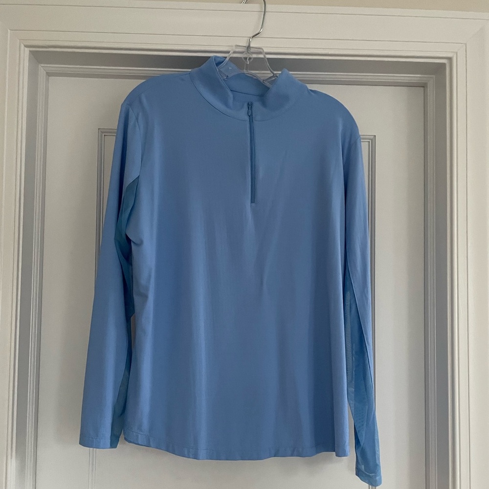 IBKUL Like New Light Blue Golf Pullover XL